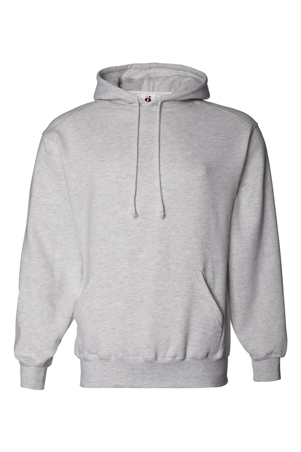 Sweat à capuche pour hommes Badger avec poche kangourou - Vêtement gris Oxford Badger