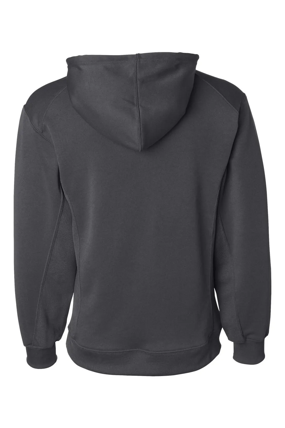Badger Sweat à capuche pour hommes en polaire respirante avec poche kangourou - Gris graphite Vêtements Badger