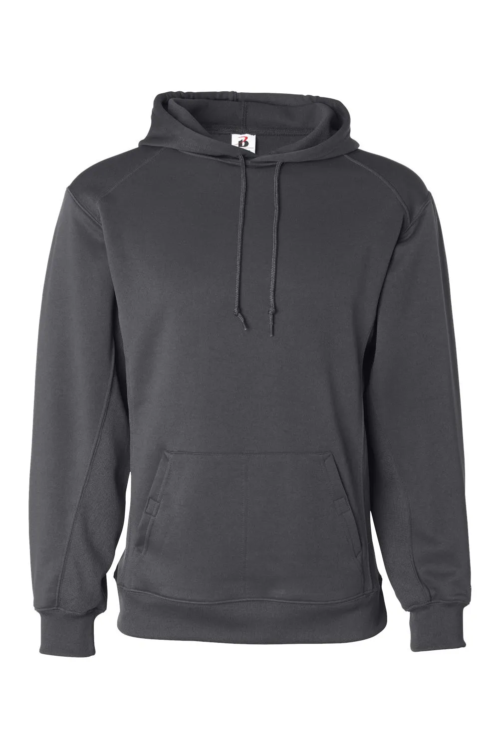 Badger Sweat à capuche pour hommes en polaire respirante avec poche kangourou - Gris graphite Vêtements Badger