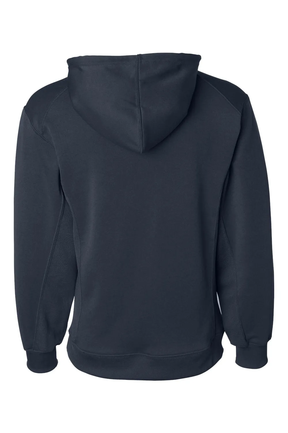 Badger Sweat à capuche en polaire respirante pour hommes avec poche kangourou - Bleu marine Vêtements Badger