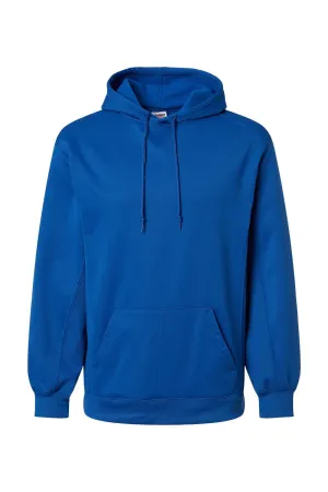 Badger Sweat à capuche en polaire pour hommes avec poche kangourou - Bleu royal
