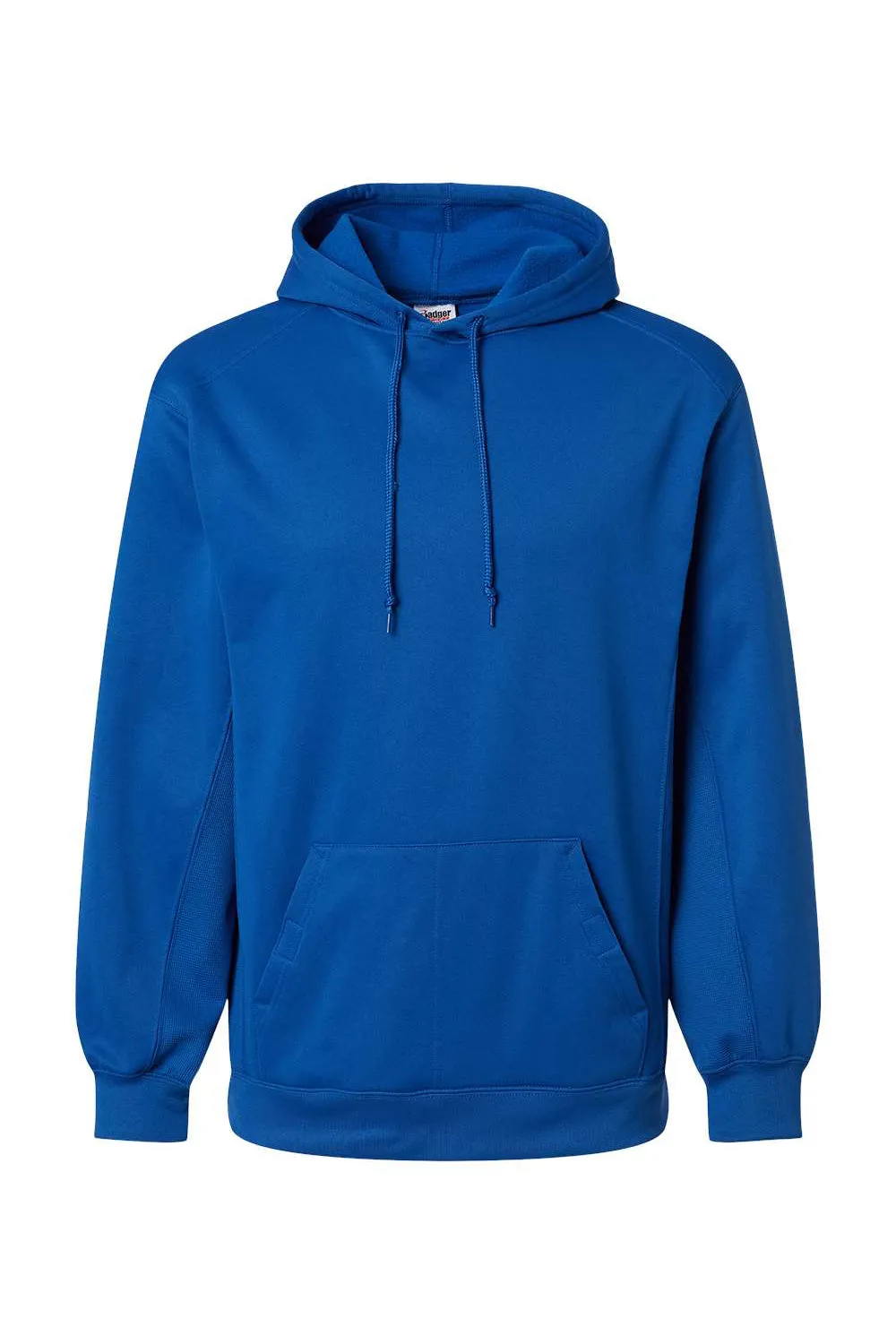 Badger Sweat à capuche en polaire pour hommes avec poche kangourou - Bleu royal