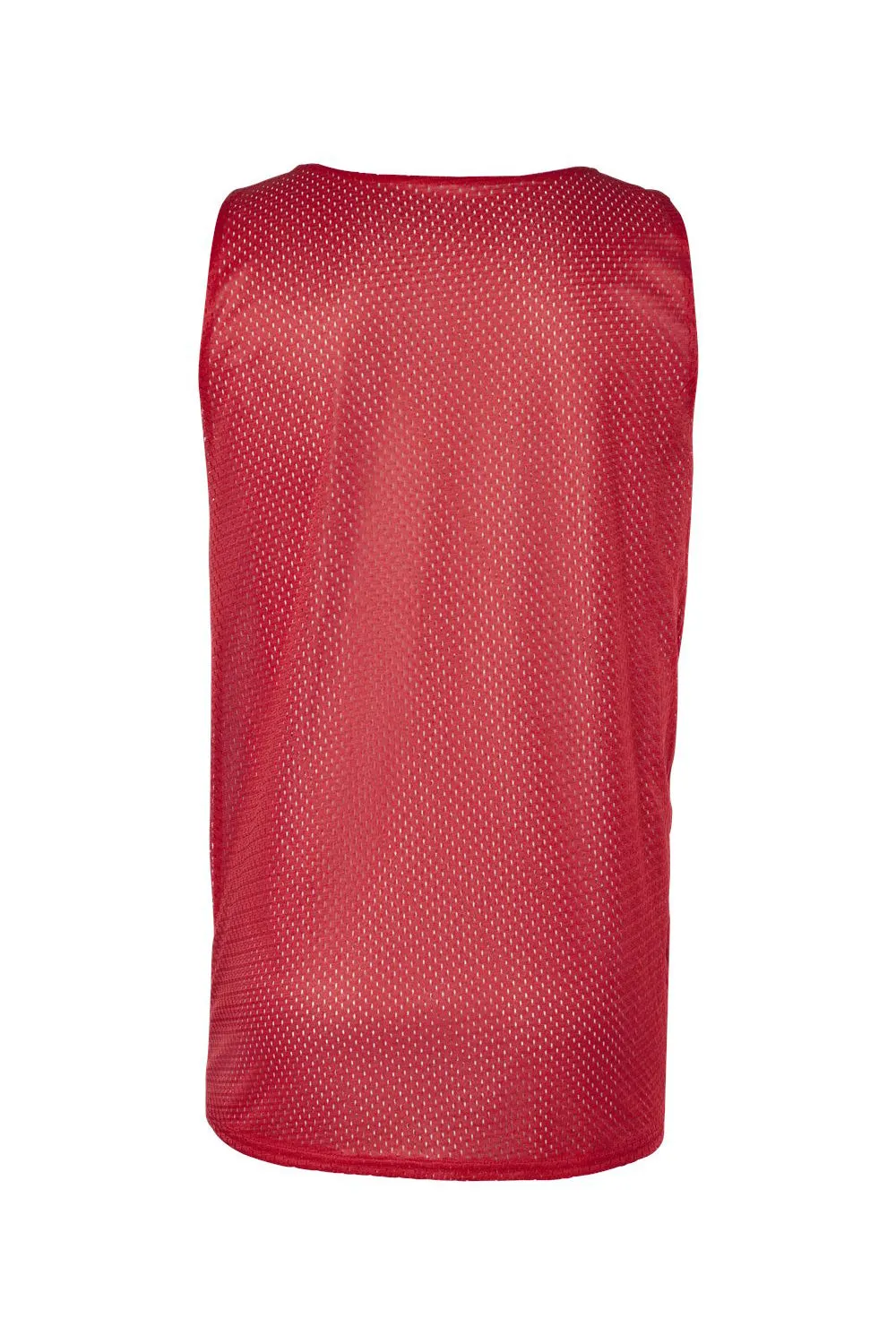 Débardeur réversible en maille pour hommes Badger Pro - Rouge/Blanc Vêtements Badger