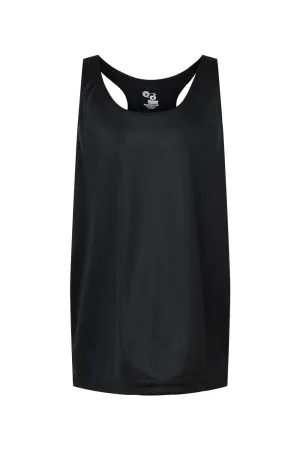 Débardeur sportif Badger Youth B-Core à effet respirant et dos nu - Vêtement noir Badger
