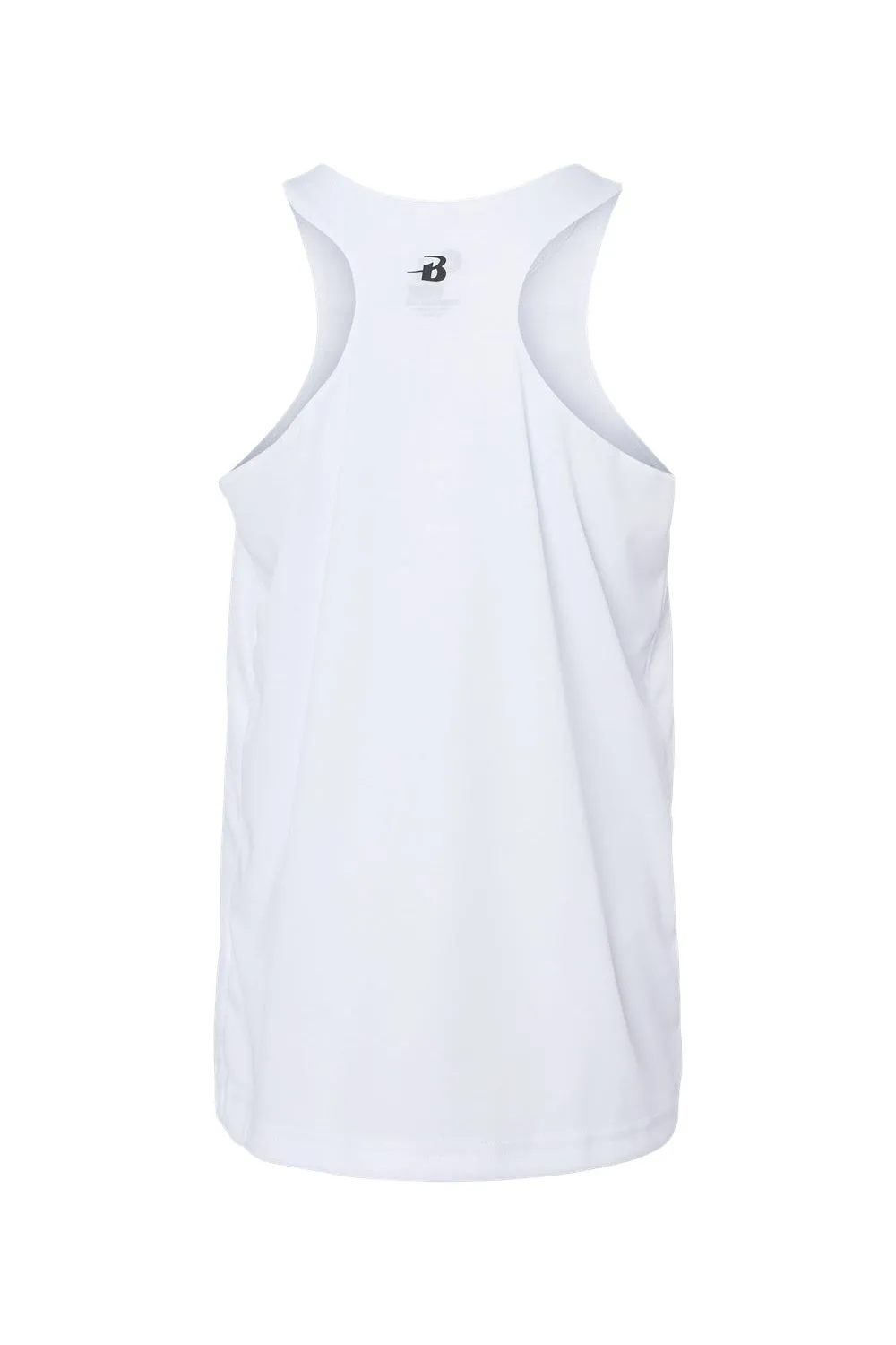 Débardeur sportif Badger Youth B-Core à effet respirant - Blanc Vêtements Badger