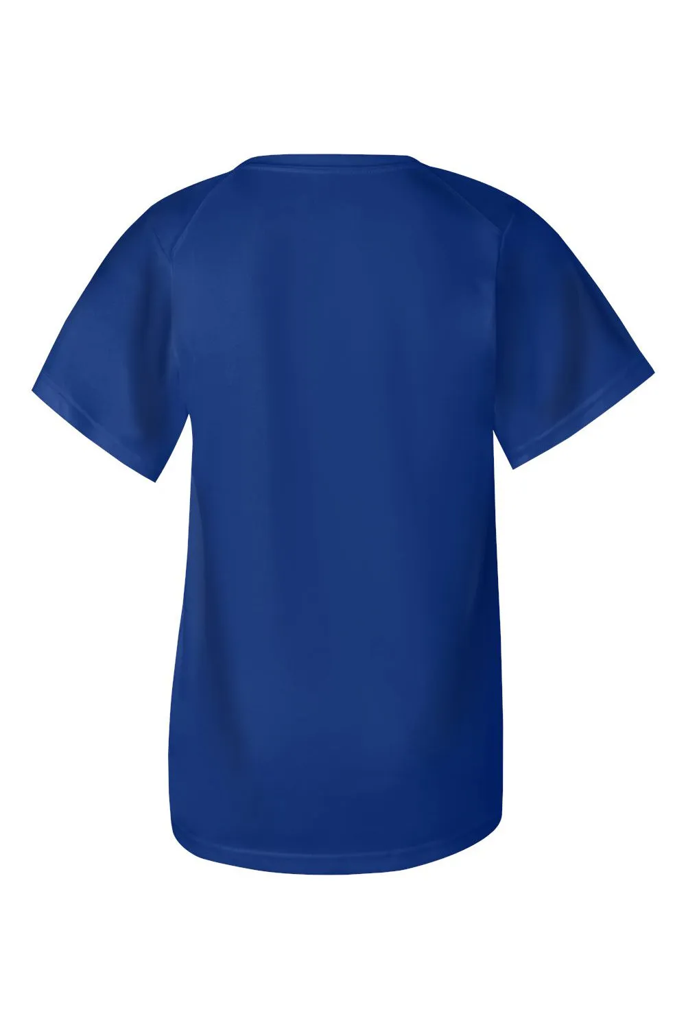 T-shirt à manches courtes et col rond Badger Youth B-Core absorbant l'humidité - Vêtements Bleu Royal Badger
