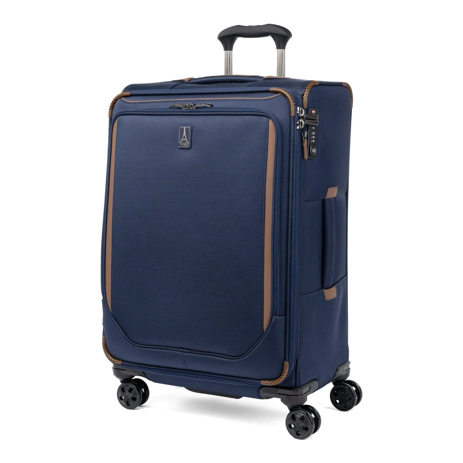 Valise Travelpro Softside Crew Classique Grande Taille Enregistrable Extensible Spinner