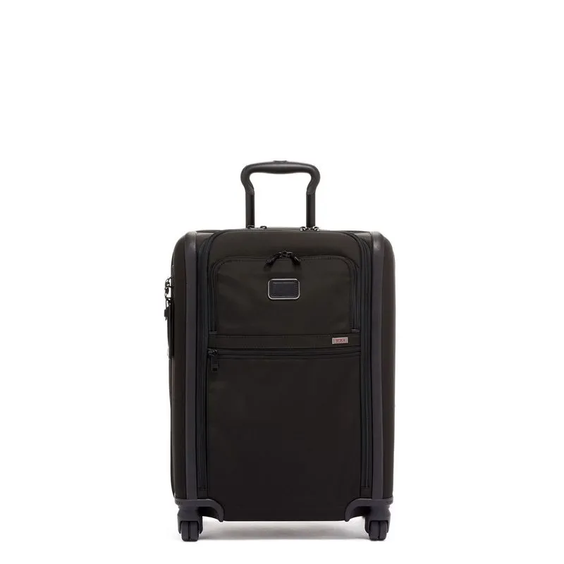 Sac Tumi Alpha 3 Noir Continental Extensible Valise Cabine 4 Roues // Noir