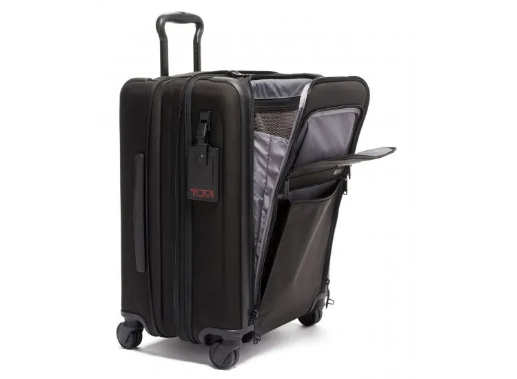 Sac Tumi Alpha 3 Noir Continental Extensible Valise Cabine 4 Roues // Noir