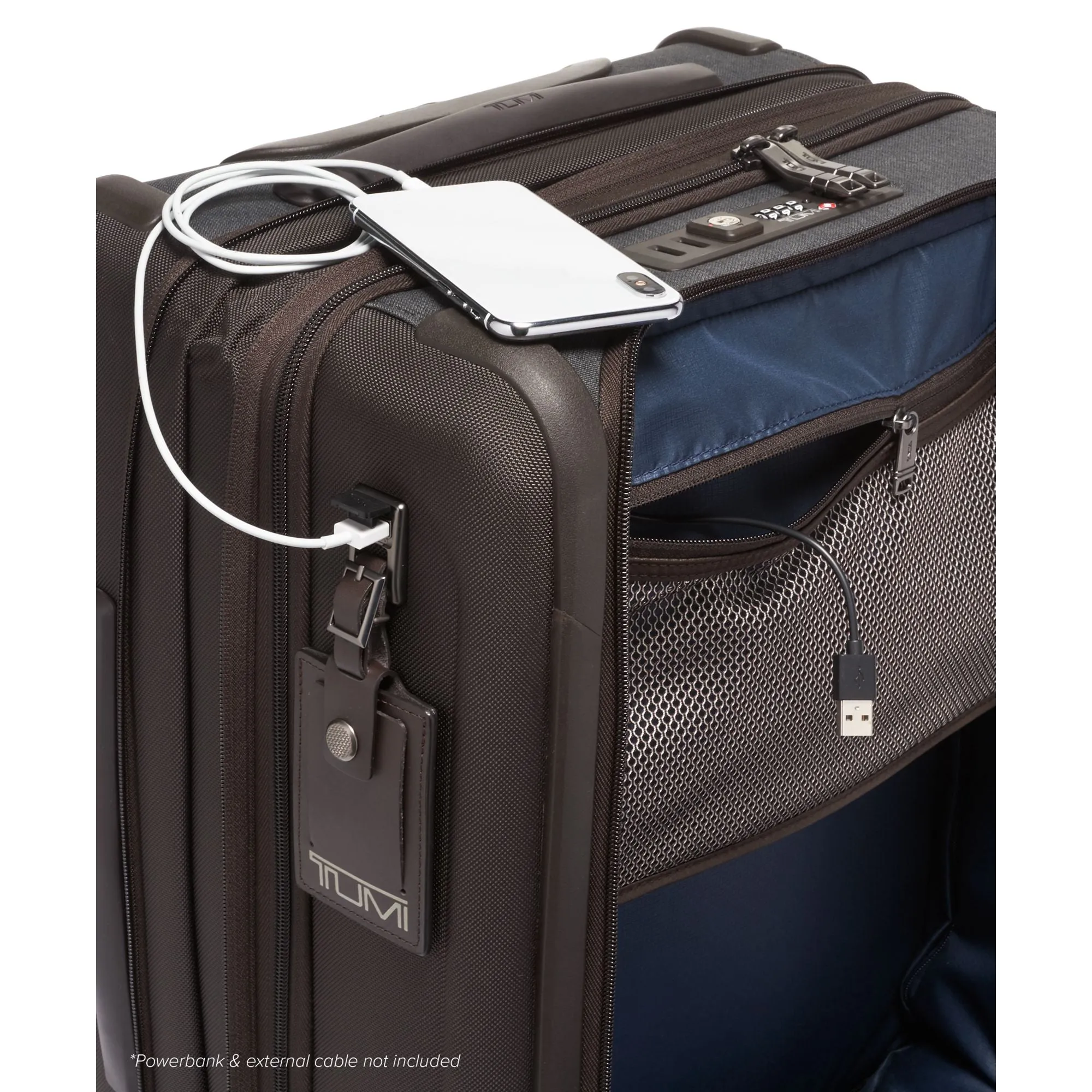 Sac Tumi Alpha 3 Continental Dual Access à roulettes 4 roues // Anthracite