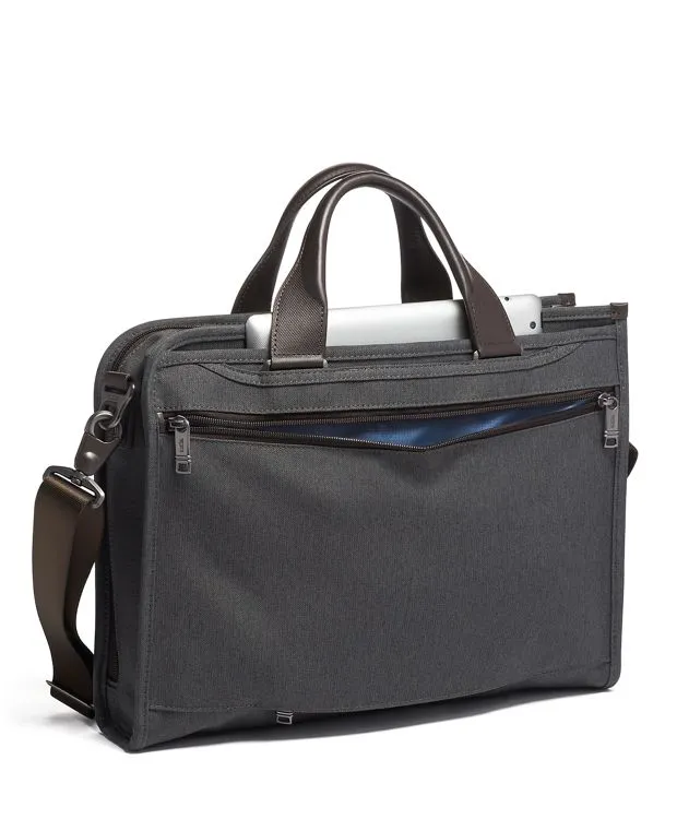 Sac Tumi Alpha 3 Slim Deluxe Portfolio // Anthracite