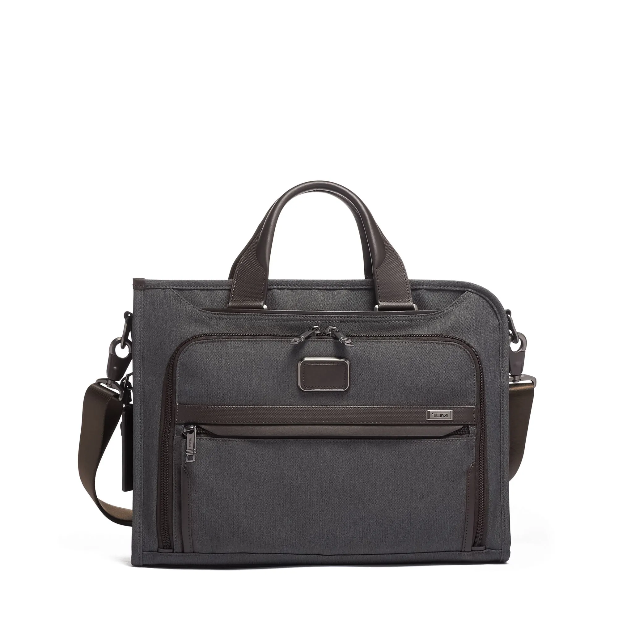 Sac Tumi Alpha 3 Slim Deluxe Portfolio // Anthracite