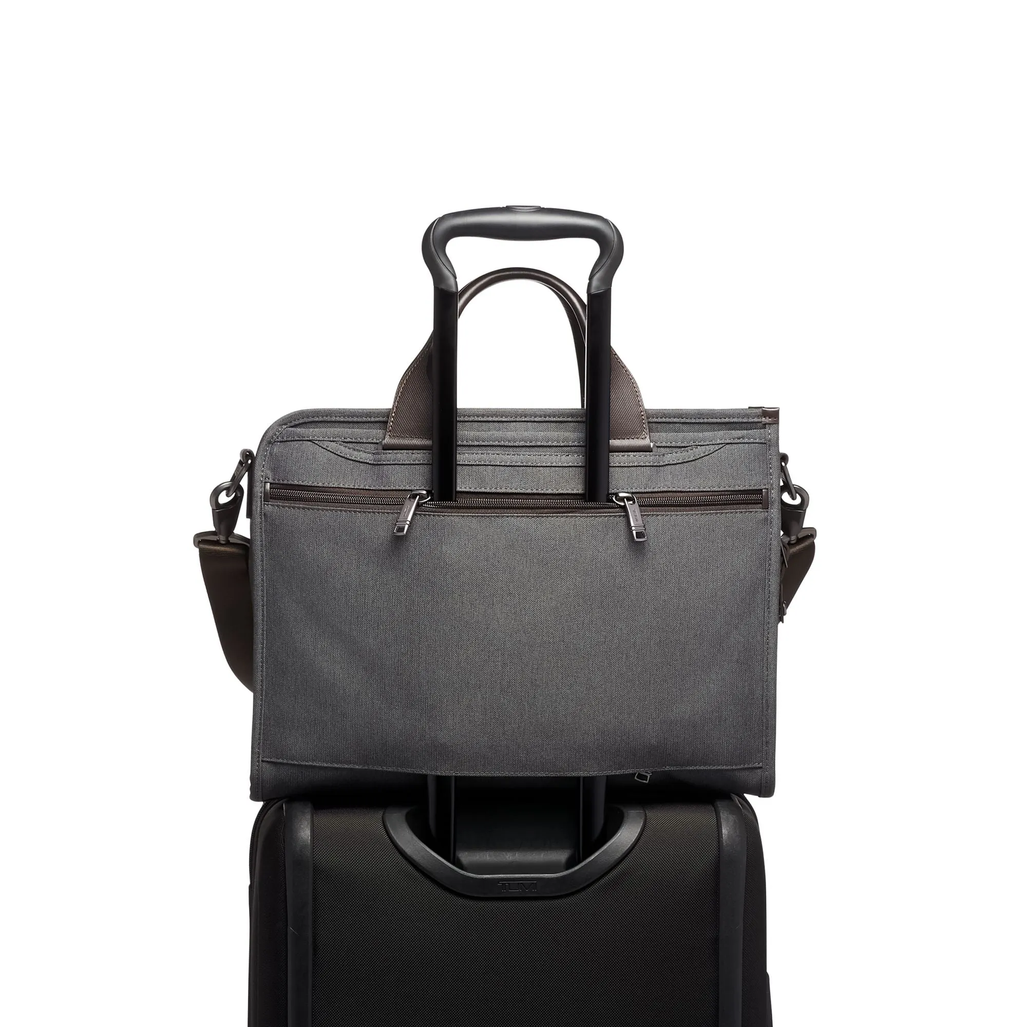 Sac Tumi Alpha 3 Slim Deluxe Portfolio // Anthracite