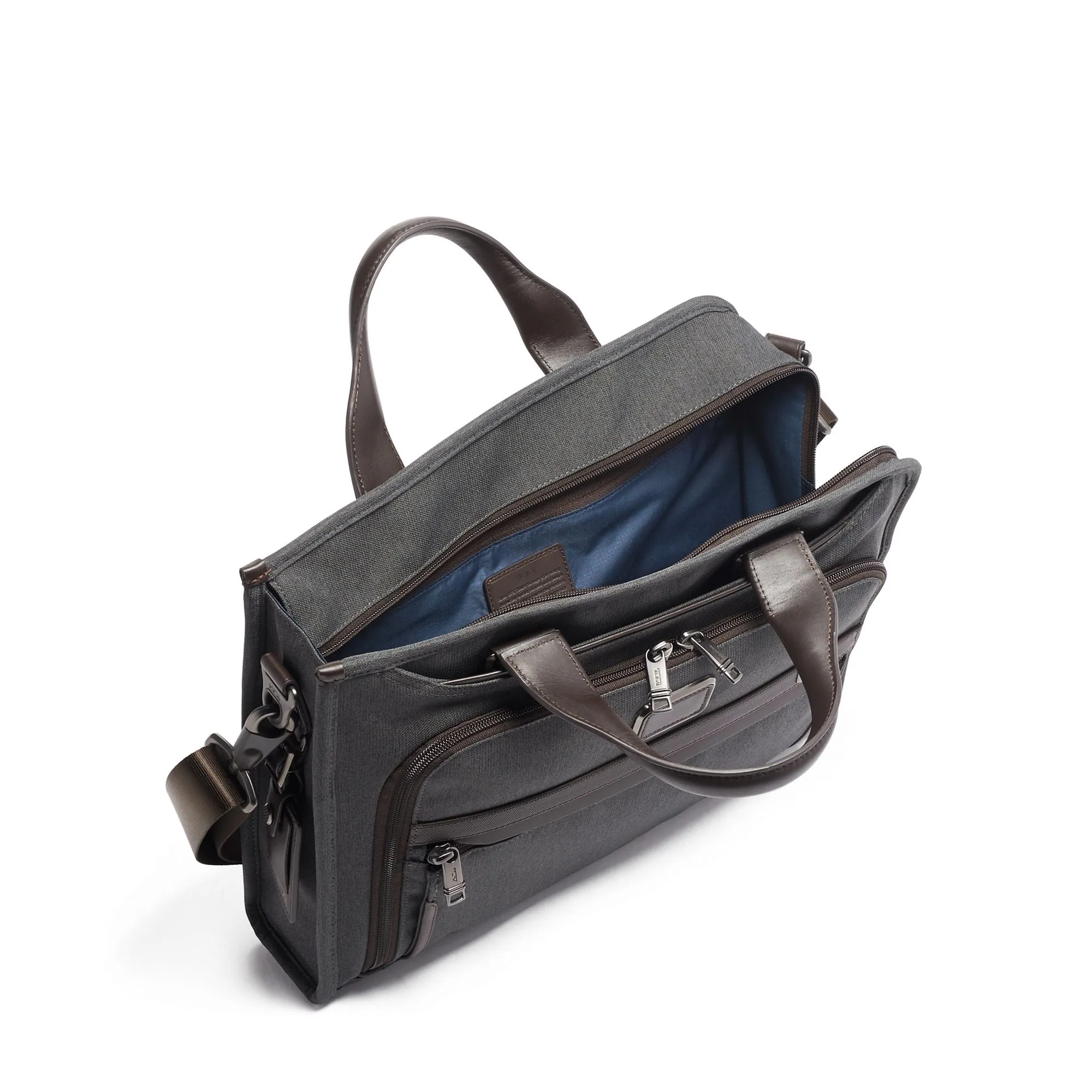Sac Tumi Alpha 3 Slim Deluxe Portfolio // Anthracite