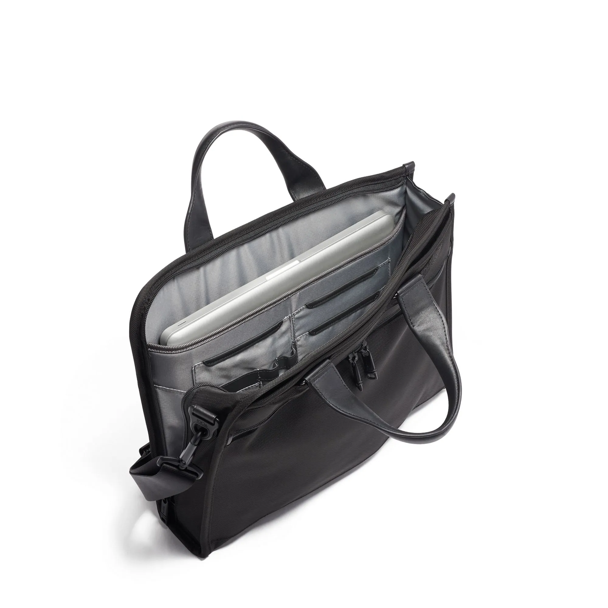 Sac Tumi Alpha 3 Slim Deluxe Portfolio // Noir
