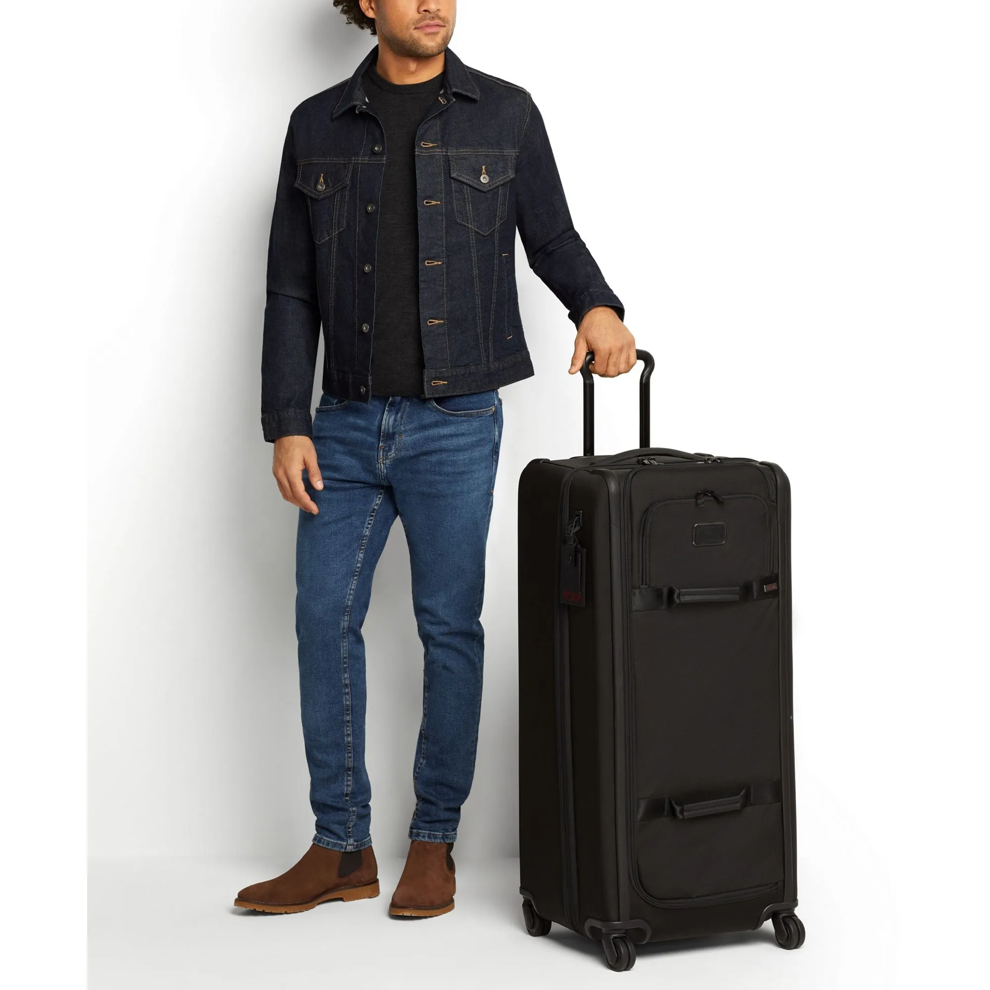 Sac Tumi Alpha 3 Grand Duffel à roulettes 4 roues, boîte d'emballage 34