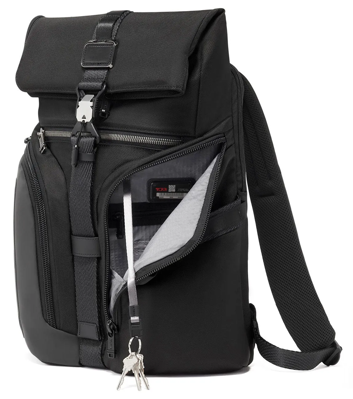 Sac à dos Tumi Alpha Bravo avec rabat logistique noir 15