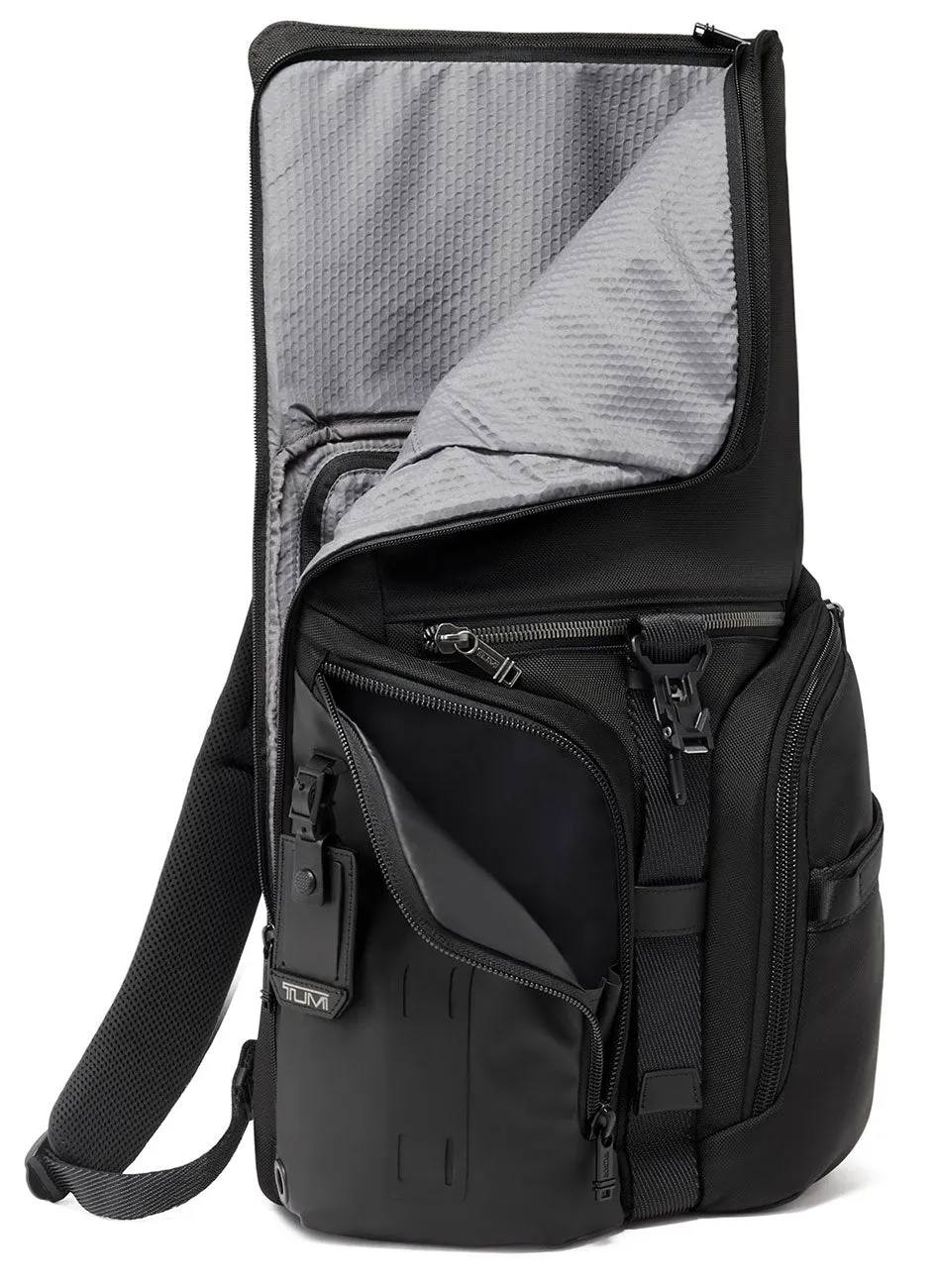 Sac à dos Tumi Alpha Bravo avec rabat logistique noir 15