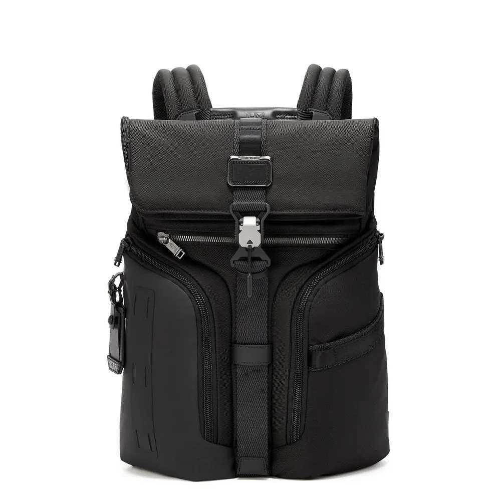 Sac à dos Tumi Alpha Bravo avec rabat logistique noir 15