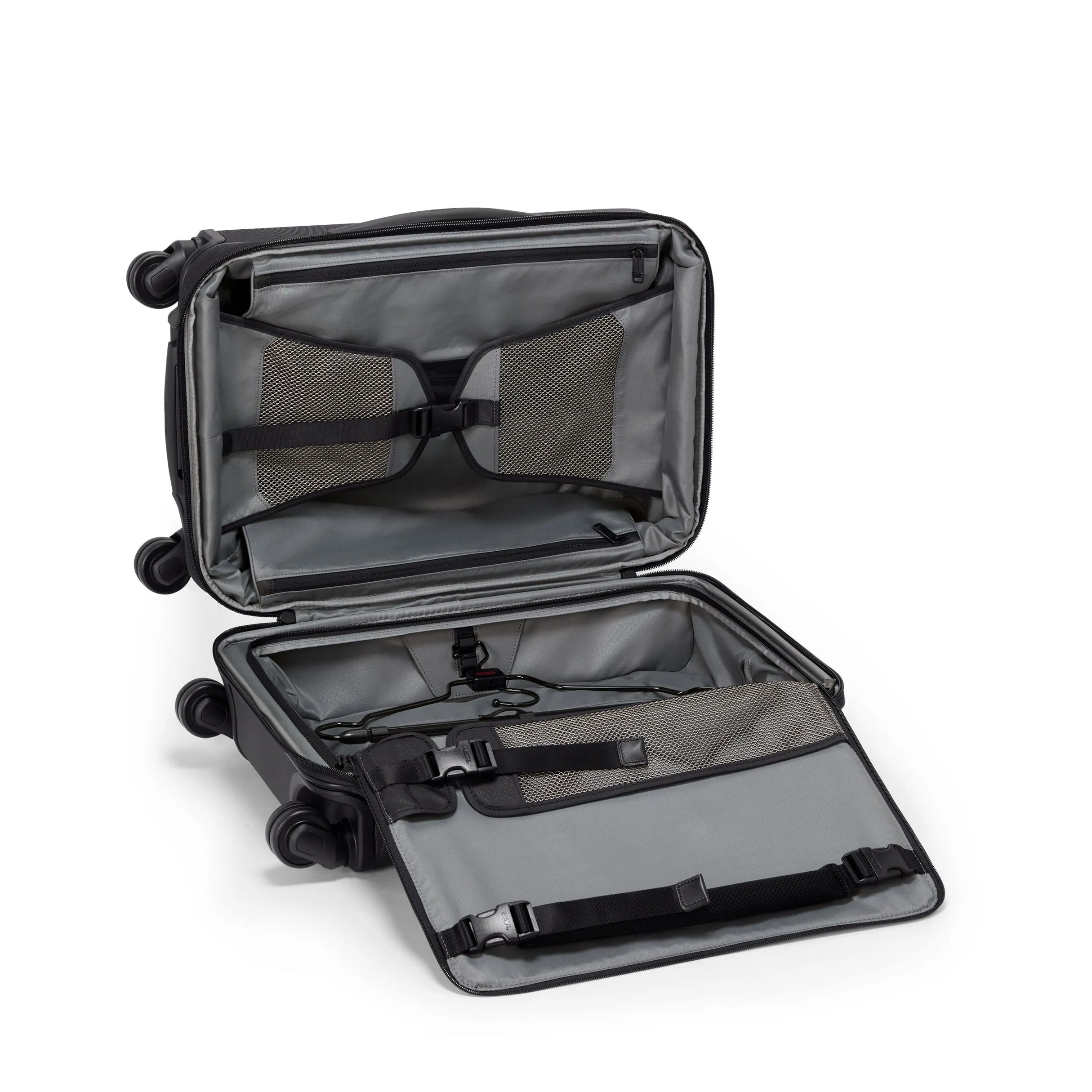 Sac Tumi Alpha Hybrid collection International exp valise cabine 4 roues // Noir