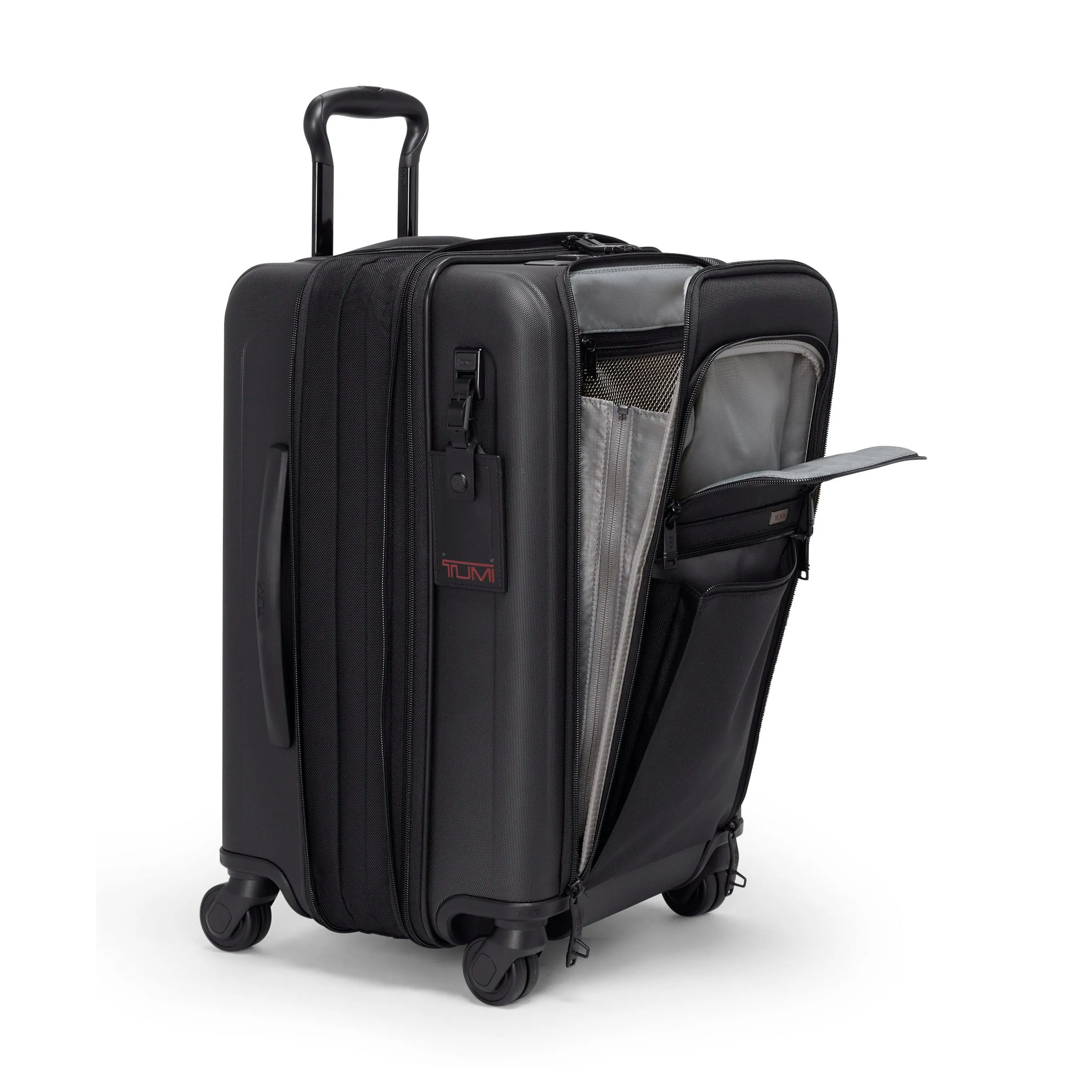 Sac Tumi Alpha Hybrid collection International exp valise cabine 4 roues // Noir