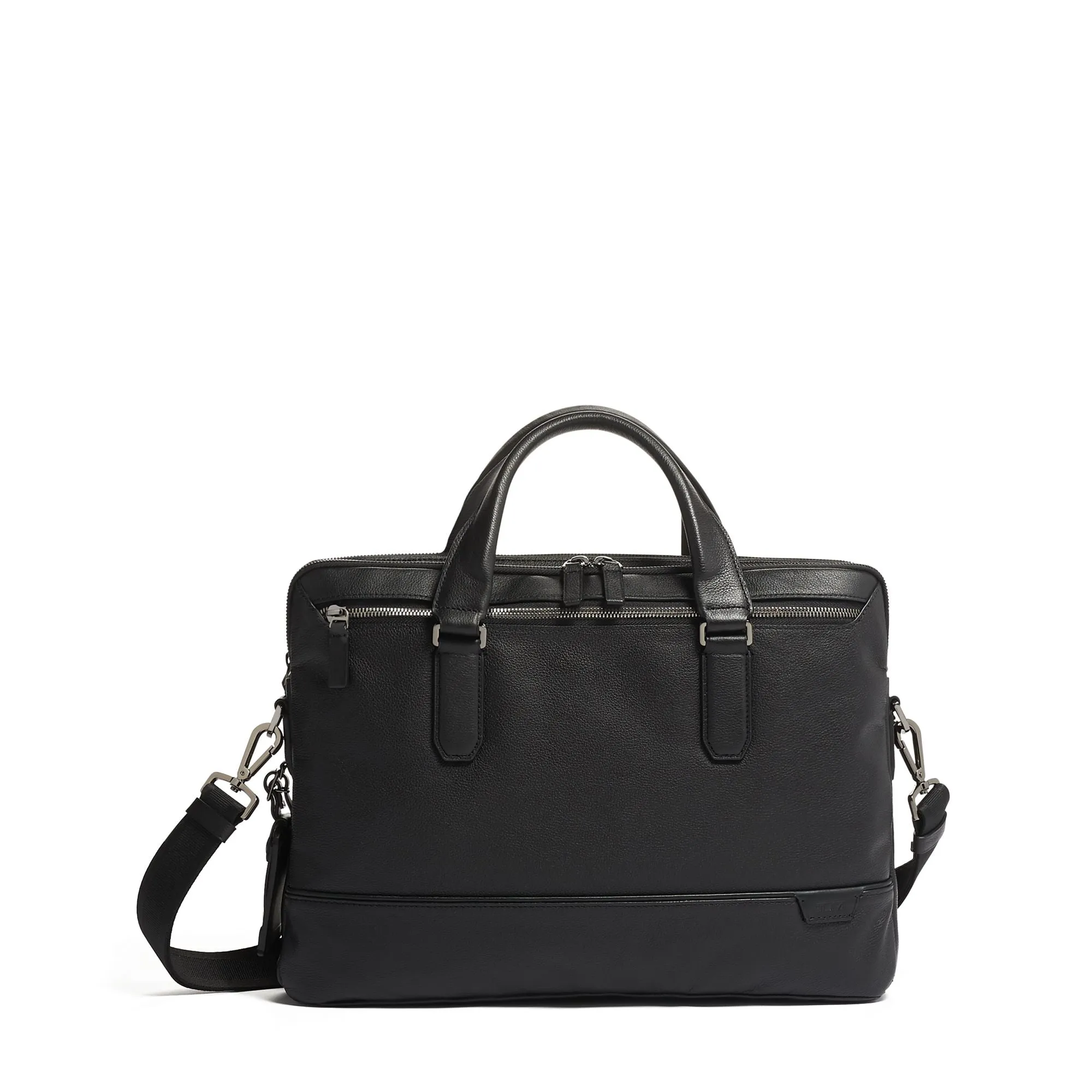 Sac Tumi Harrison Sycamore en cuir slim portefeuille // Noir