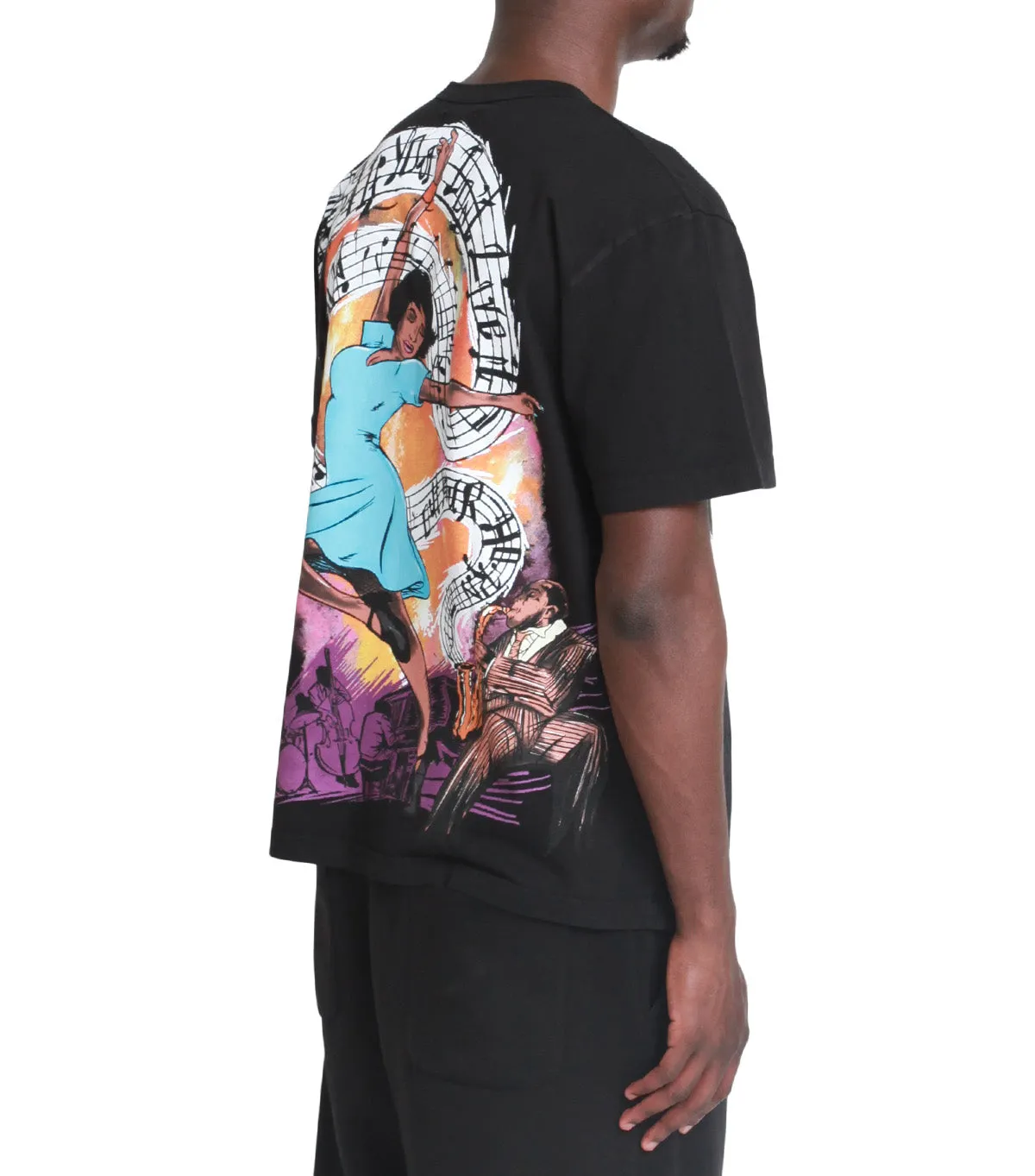 Barriers Charlie Parker Tee Black