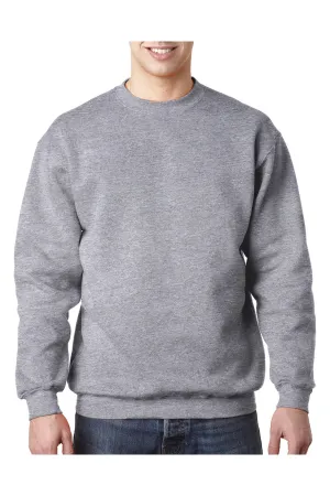 Sweat à capuche pour hommes Bayside fabriqué aux États-Unis - Gris cendre foncé