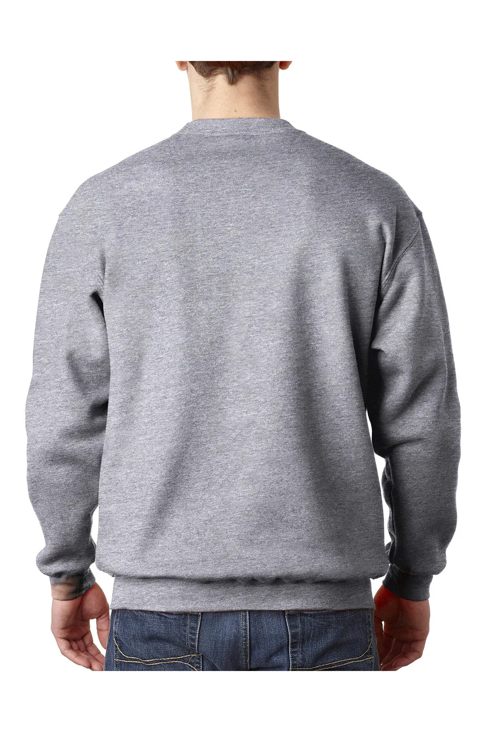 Sweat à capuche pour hommes Bayside fabriqué aux États-Unis - Gris cendre foncé