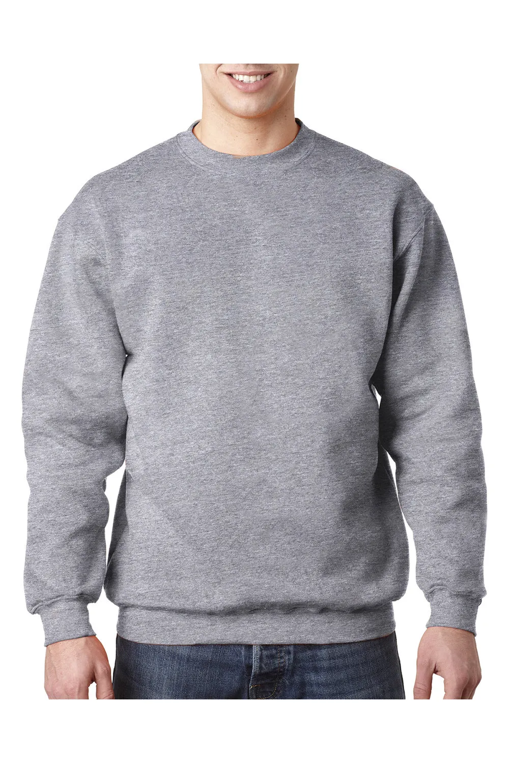 Sweat à capuche pour hommes Bayside fabriqué aux États-Unis - Gris cendre foncé