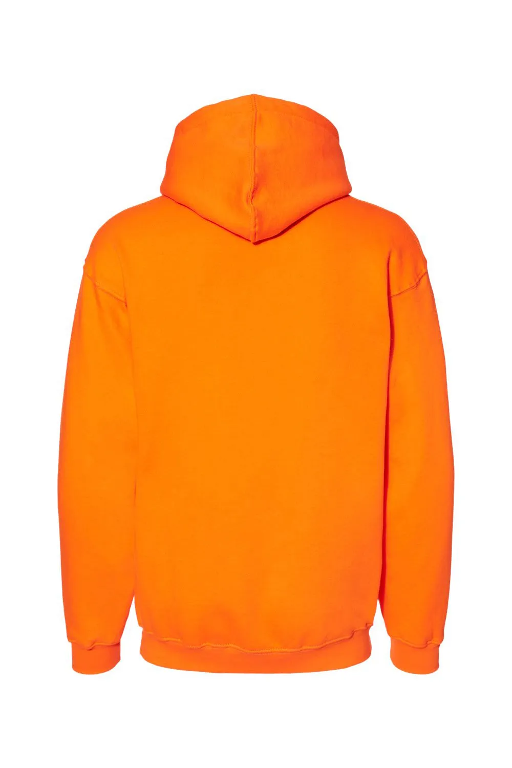 Sweat à capuche pour hommes Bayside fabriqué aux USA avec poche kangourou - Orange vif