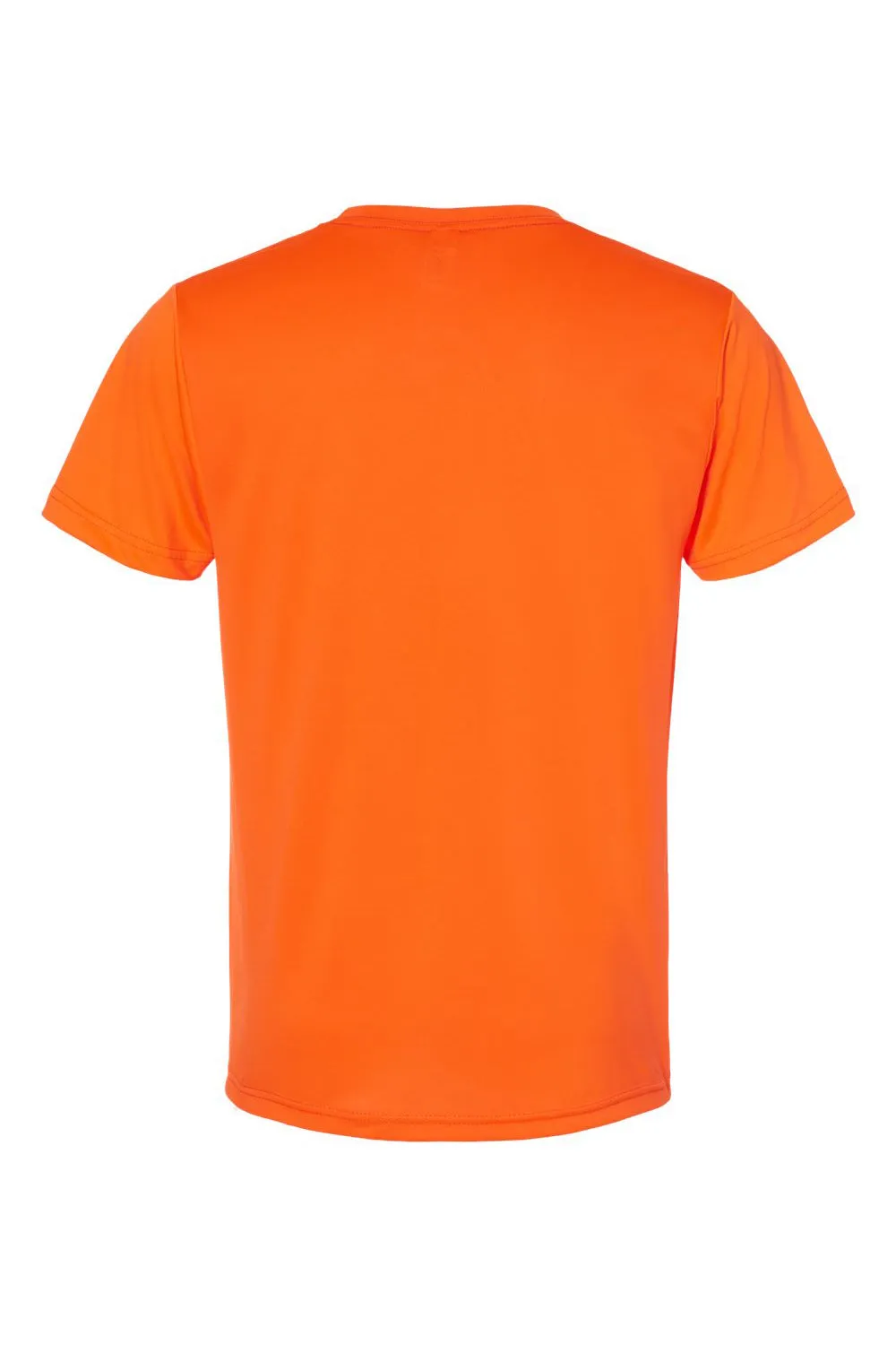 T-shirt à manches courtes pour hommes Bayside fabriqué aux États-Unis - Orange vif
