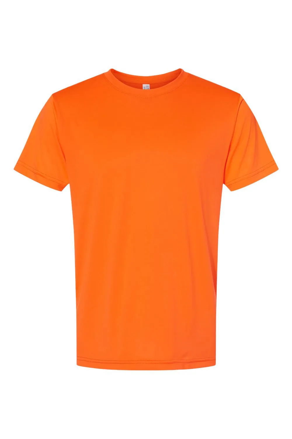 T-shirt à manches courtes pour hommes Bayside fabriqué aux États-Unis - Orange vif
