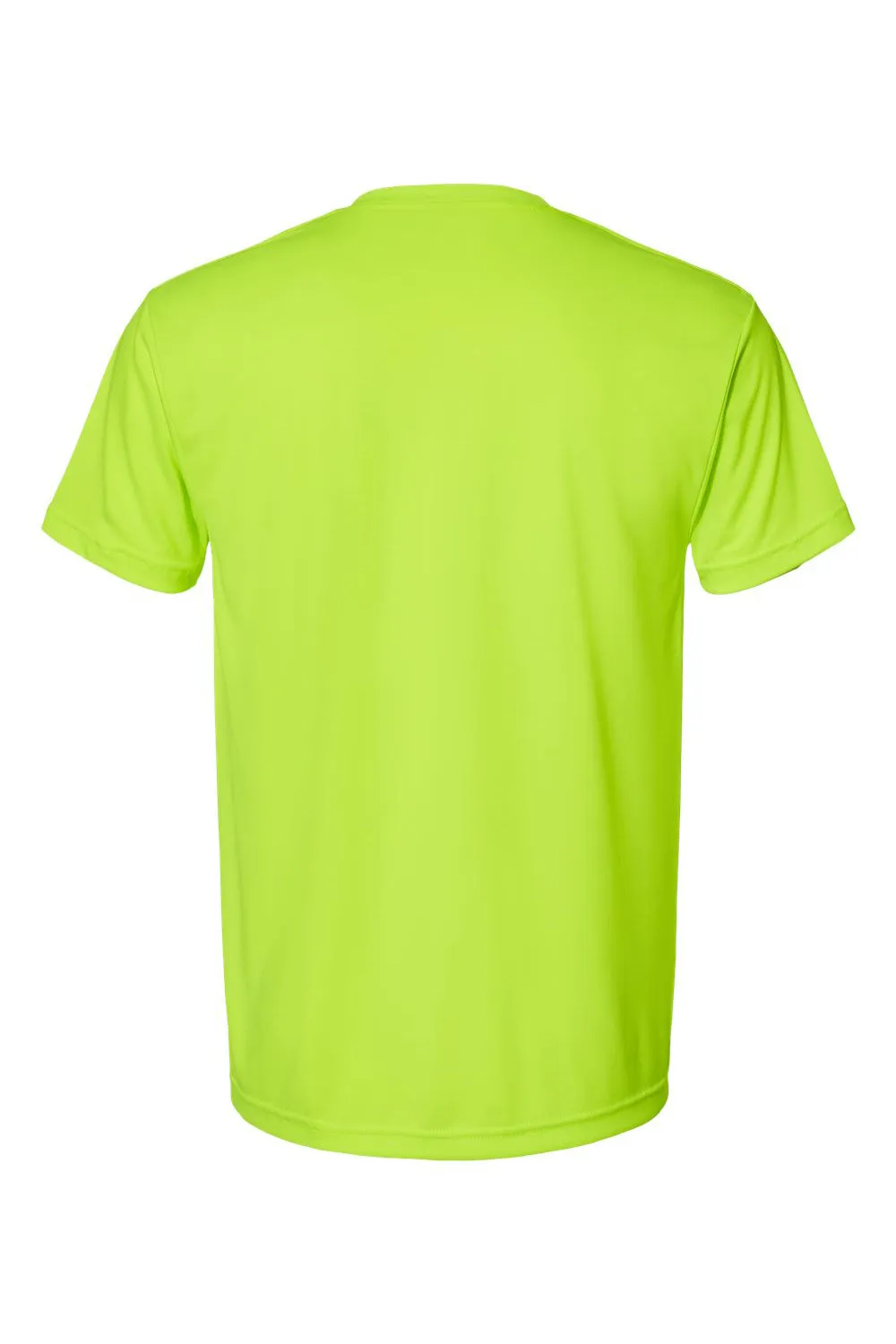 T-shirt à manches courtes pour hommes Bayside fabriqué aux États-Unis - Vert lime