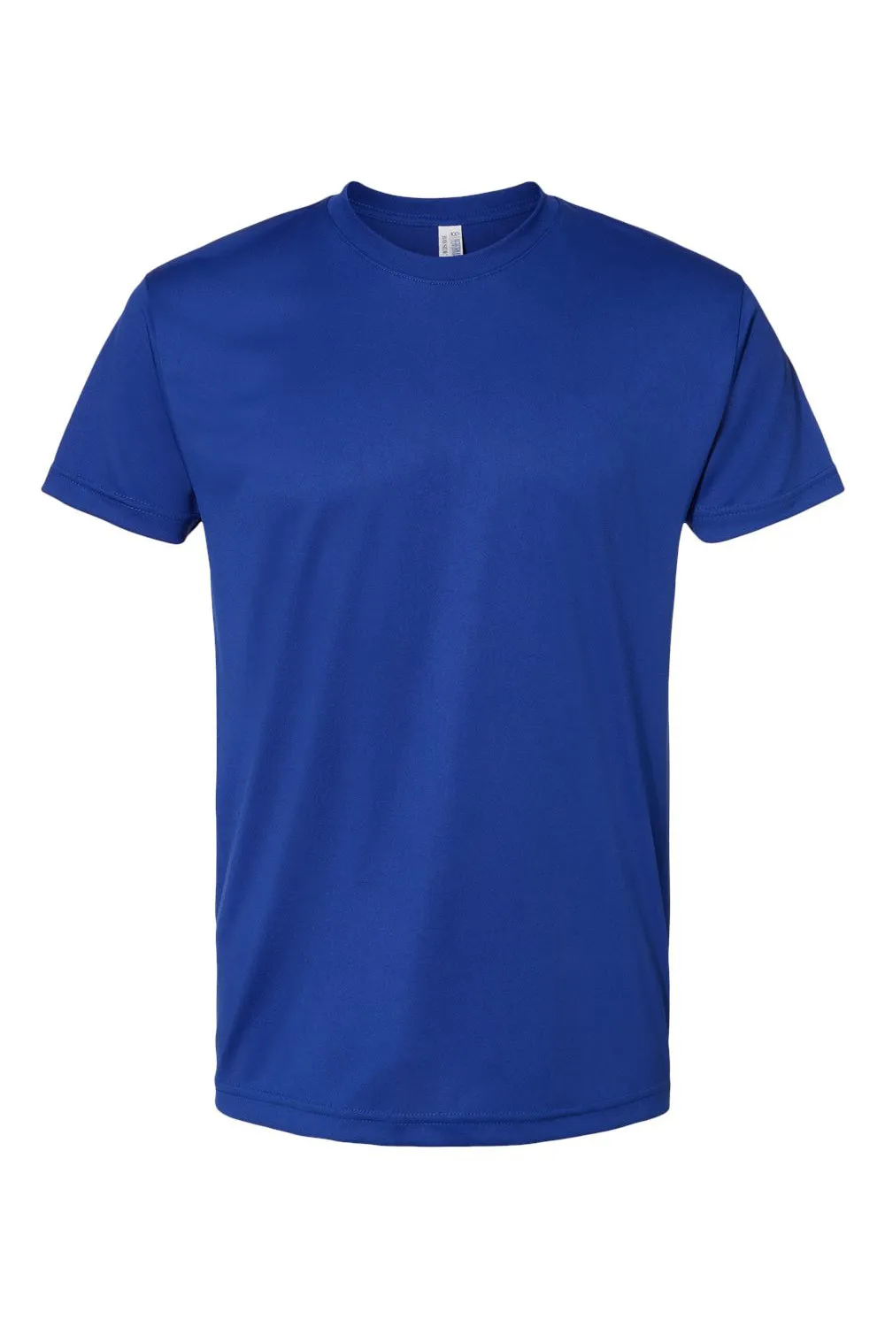 T-shirt à manches courtes pour hommes Bayside fabriqué aux États-Unis - Bleu royal