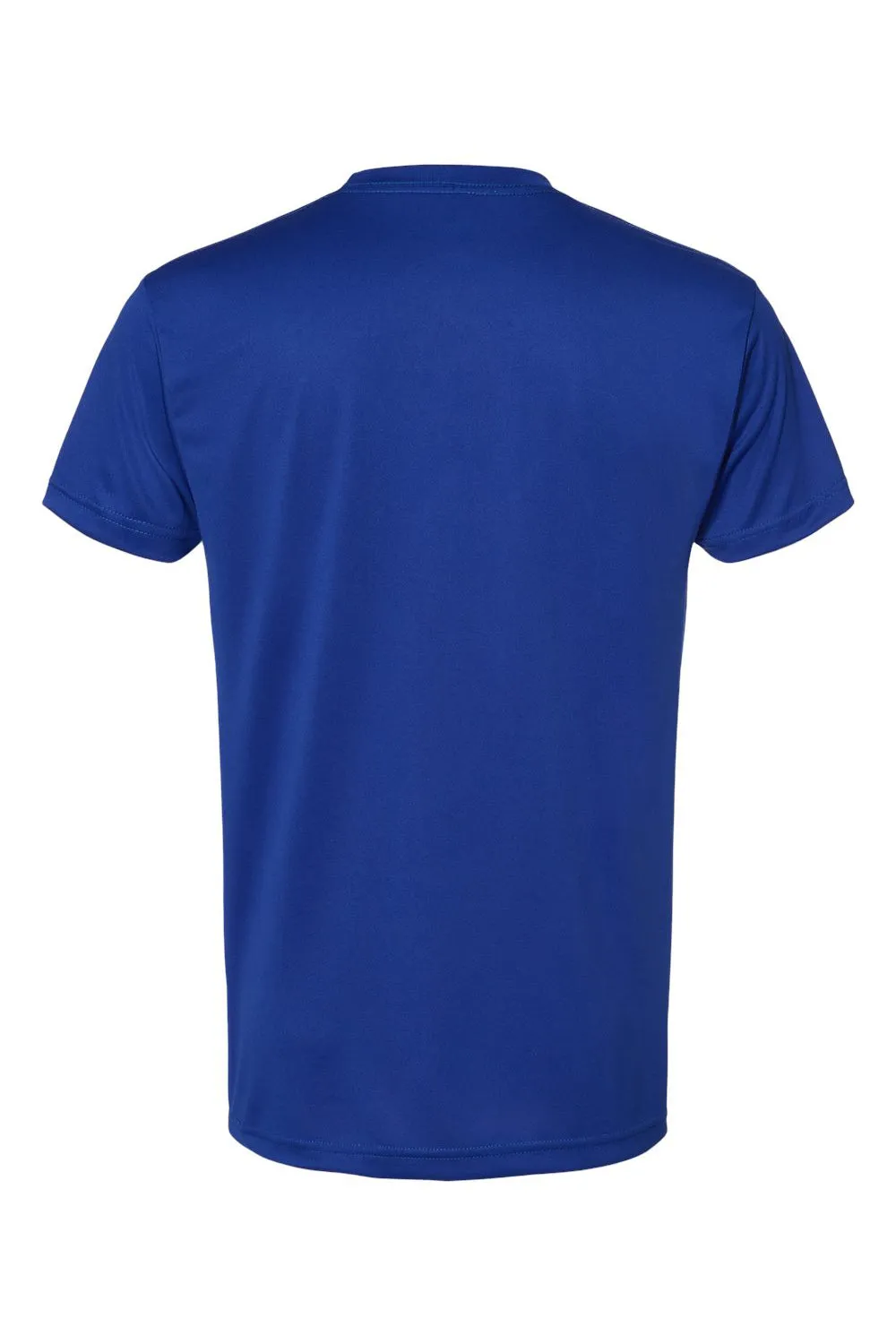 T-shirt à manches courtes pour hommes Bayside fabriqué aux États-Unis - Bleu royal
