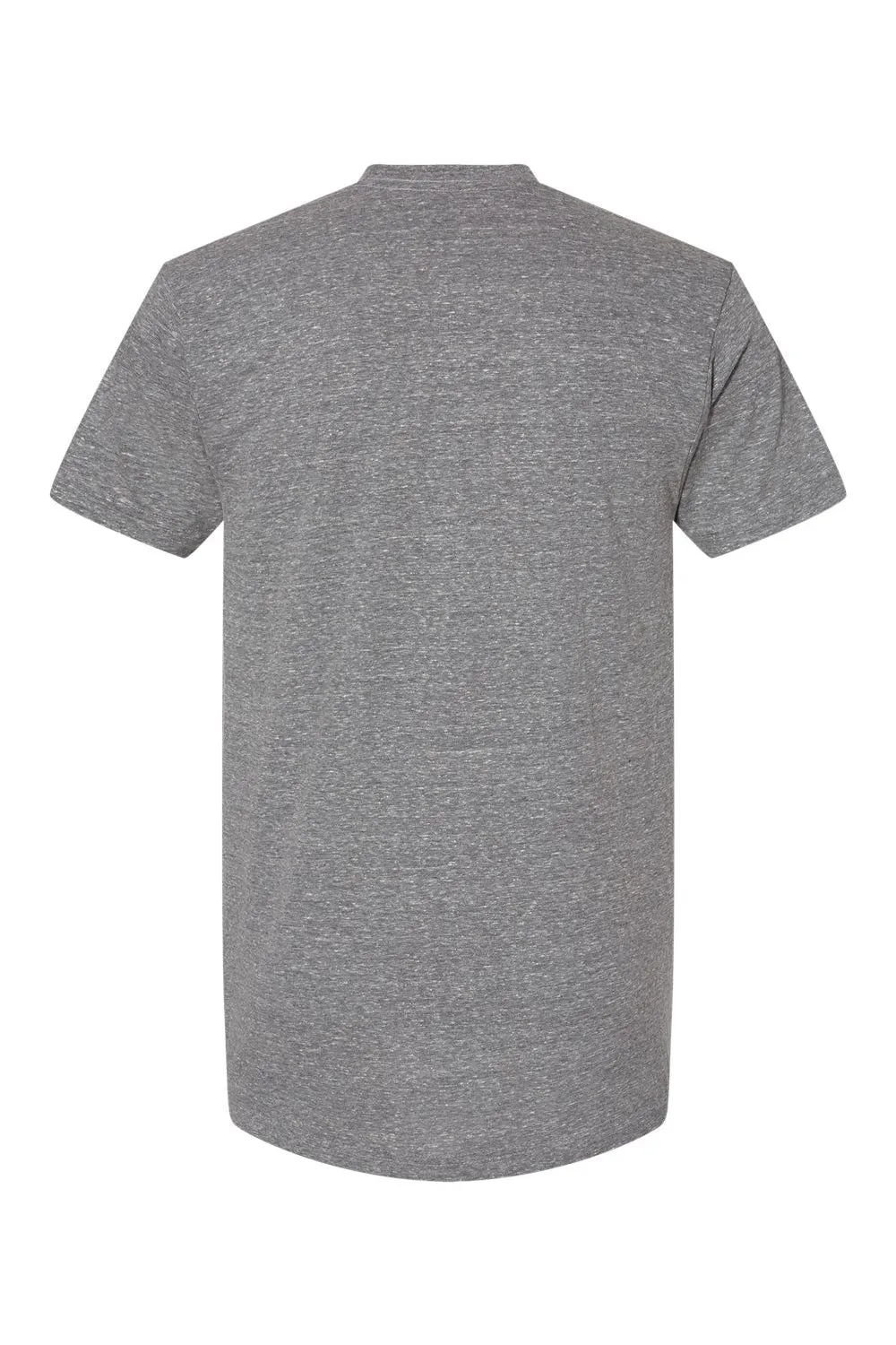 T-shirt col rond à manches courtes pour hommes Bayside fabriqué aux États-Unis - Gris sportif