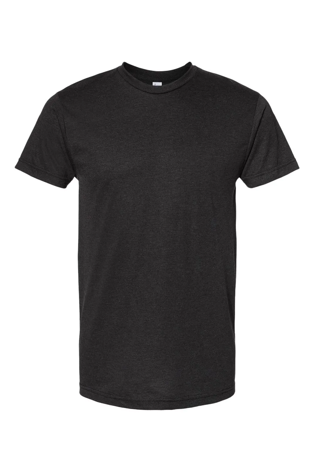 T-shirt col rond à manches courtes pour hommes Bayside fabriqué aux États-Unis - Noir