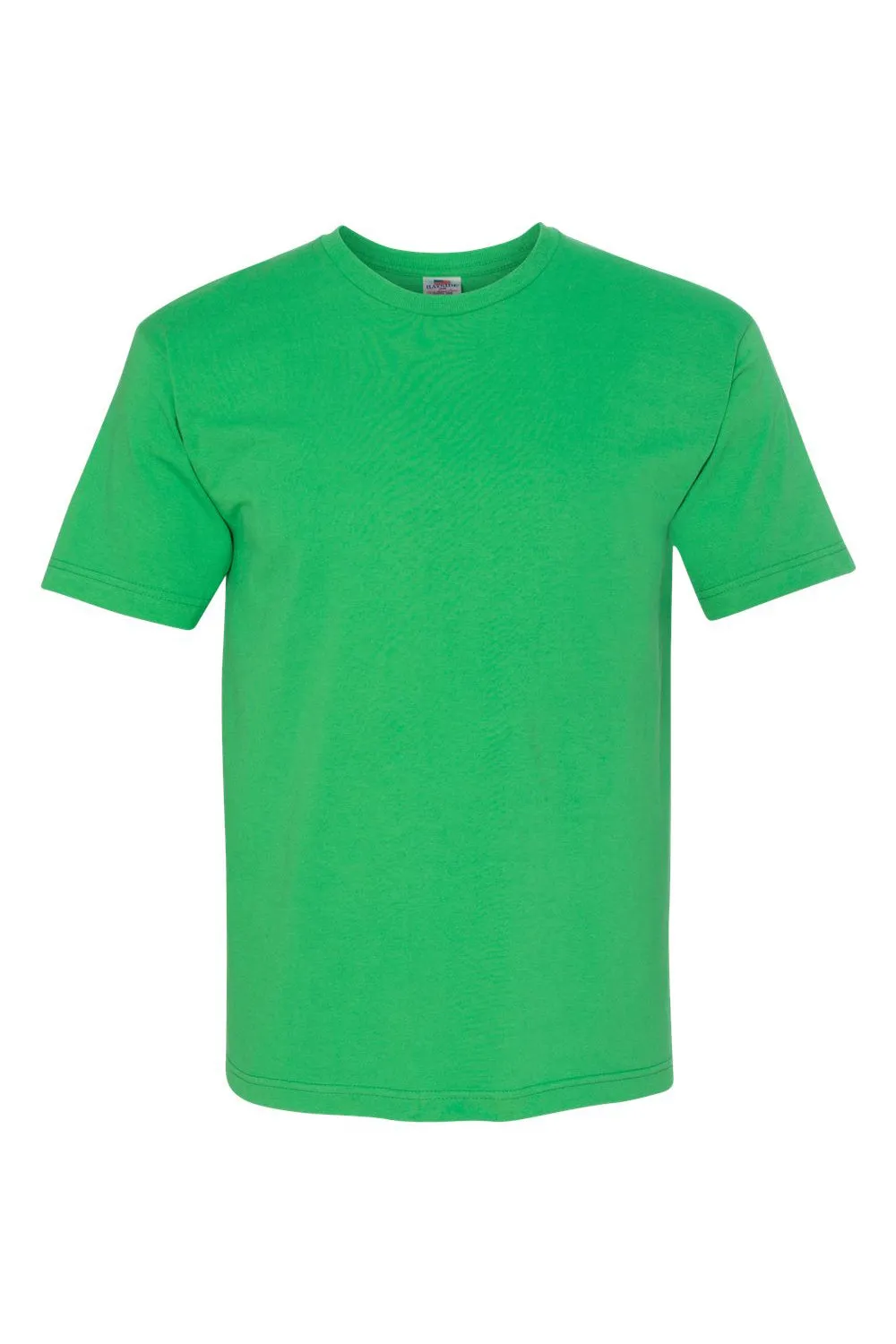 T-shirt à manches courtes col rond pour hommes Bayside fabriqué aux États-Unis - Vert Kelly irlandais