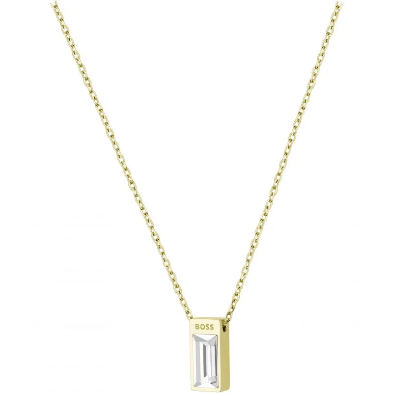 Boss Jewellery Ladies Gold Plated Necklace 1580409 