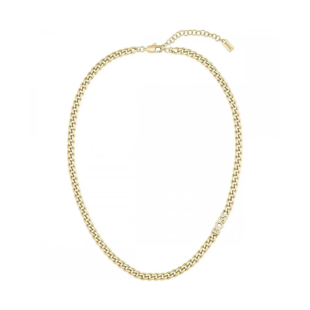 Boss Jewellery Ladies Kassy Gold Plated Necklace 1580572 