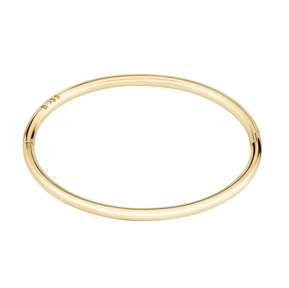 Boss Jewellery Live Gold Plated Ladies Bangle 1580686 