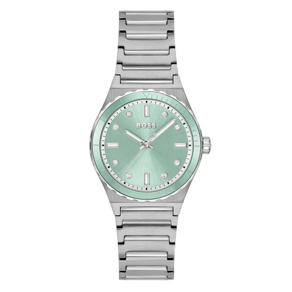 Boss Watches Candor Sports Lux Green Dial Ladies Watch 1502787