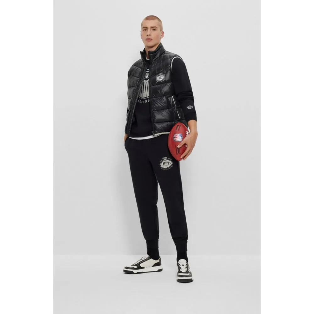 BOSS x NFL cotton-blend sweatshirt with collaborative branding