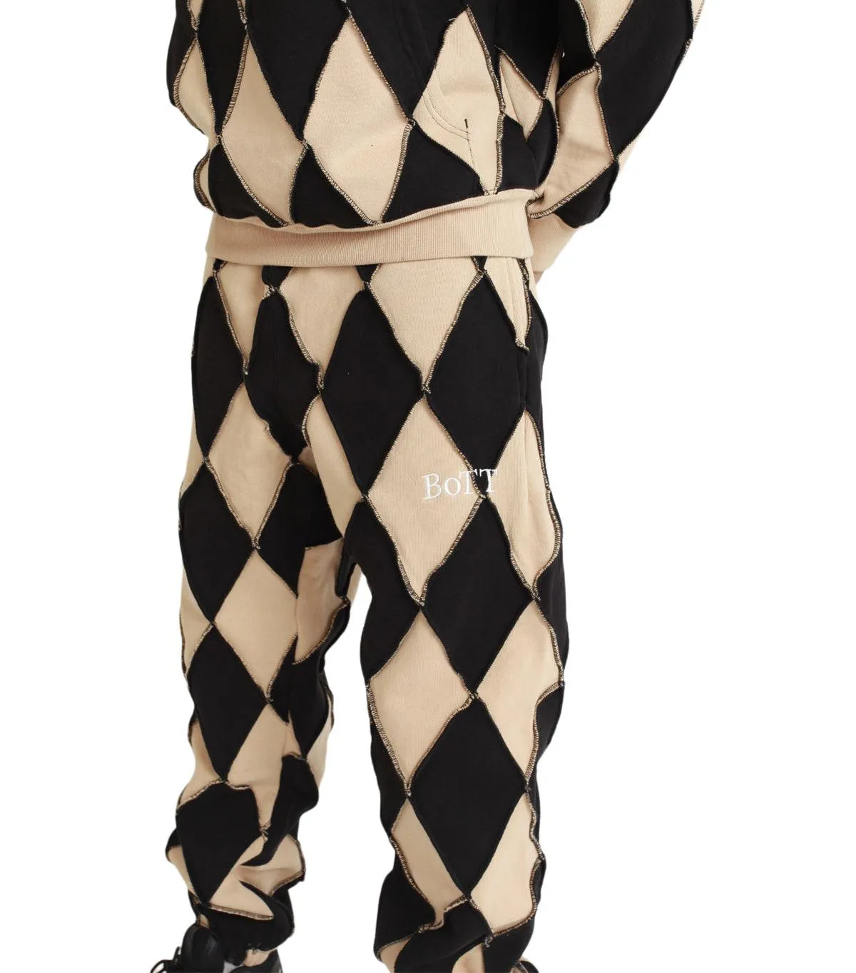 BoTT Patchwork Pant Black