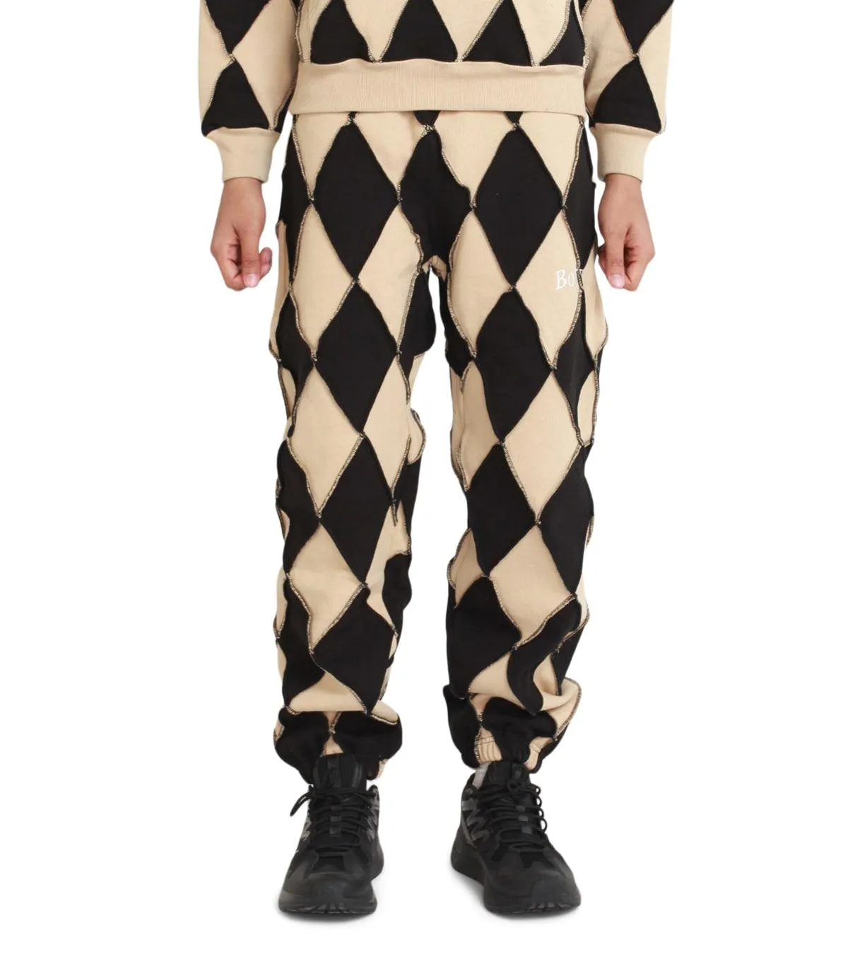 BoTT Patchwork Pant Black