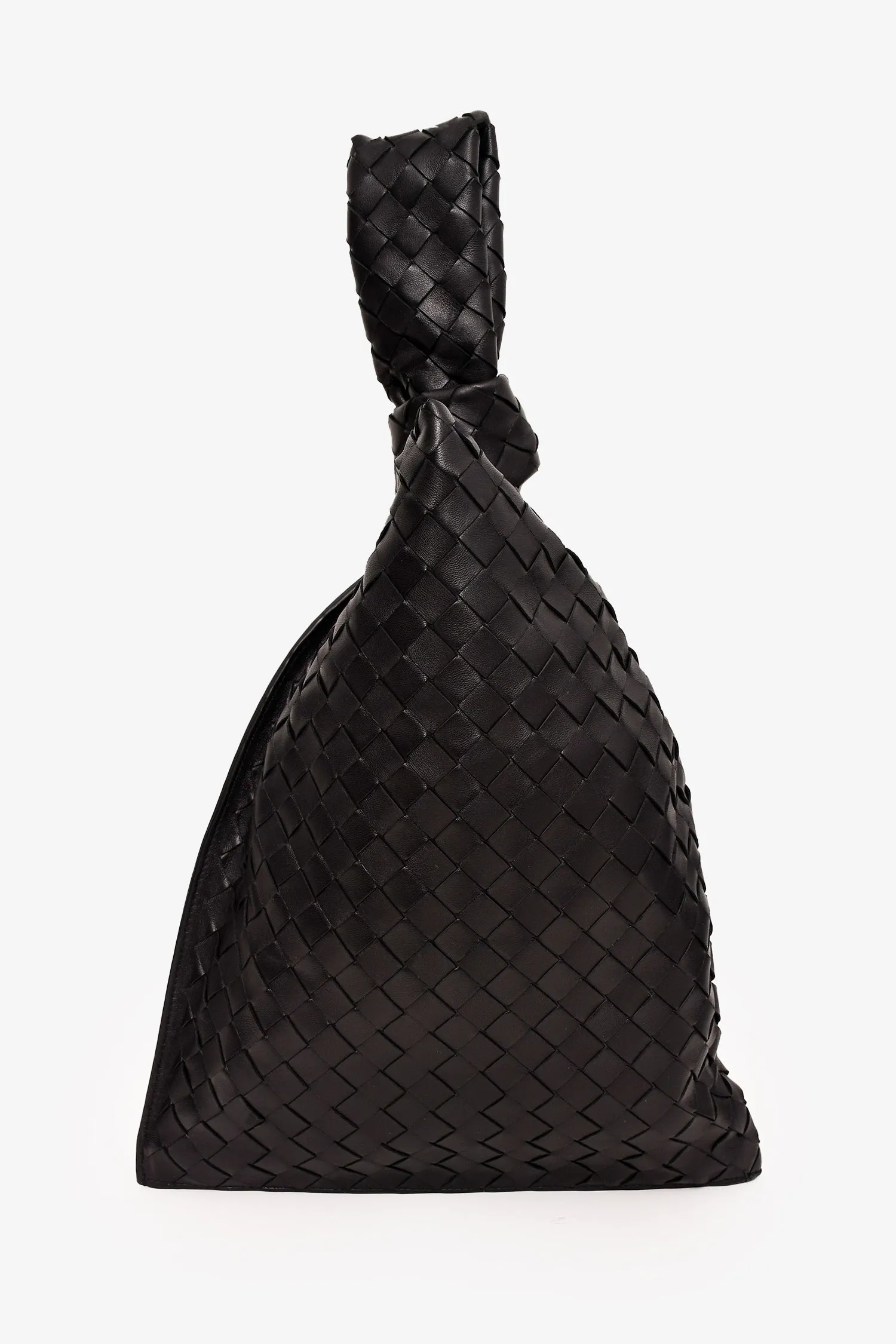 Bottega Veneta Black Intrecciato Twist Bag handbags bulk sale