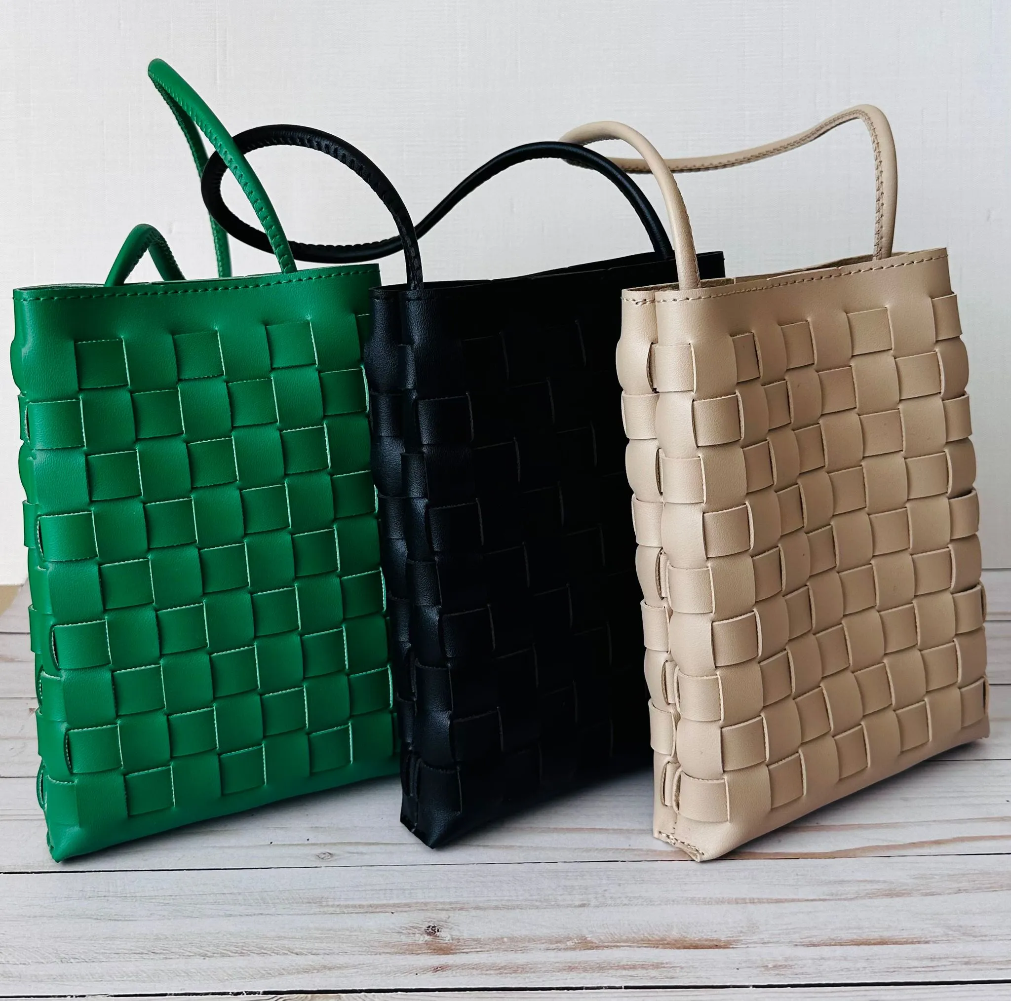 Braided Shoulder Bag Buy 1 get 1 free wallets