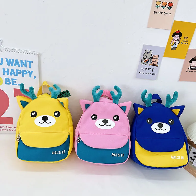 Breathable backpack cute deer backpack 