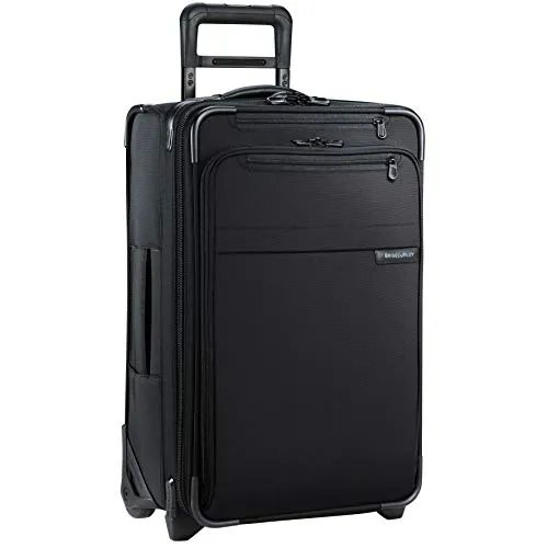 Briggs & Riley Baseline-Softside CX Expandable Carry-On Upright Luggage, Black, 22-Inch mega luggage savings